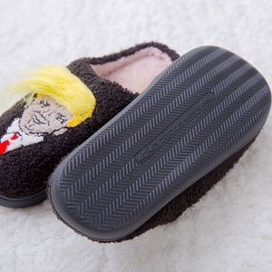 Pantuflas Personalizadas para Mujer, Pantuflas de Casa, Peludas, Cálidas, de Felpa, de Invierno, Pantuflas de Moda para Mujer, Pantuflas Bordadas para Mujer - Product Image 5