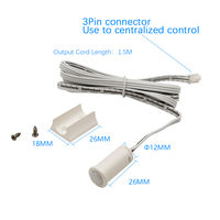 Détecteur de mouvement infrarouge PIR centralisé blanc 2612 5V 12V 24V 36V pour détection de présence humaine, garantie 5 ans