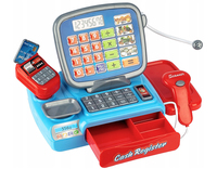 Jouet de caisse enregistreuse électronique pour enfants, jeu de simulation, ensemble de jeu, machine à jouer