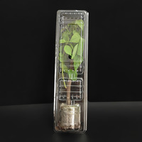 Produit non en stock et nécessitant une emballage blister en plastique transparent personnalisé sans plante