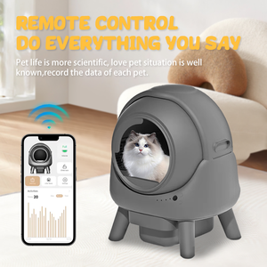 Nouveau Bac à Litière Automatique pour Chat Tendance 50L Sécurité Anti-Pincement Toilettes Intelligentes Autonettoyantes pour Chats - Product Image 5