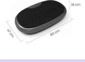 Orange Home Fitness-Vibrations platte 5 Trainings programme Geschwindigkeiten Ganzkörper-Fernbedienung gerät <span class=keywords><strong>2</strong></span> Widerstands bänder Yoga-Seile - Product Image 6