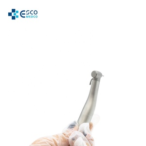 Turbina de Aire de Baja Velocidad con Fibra Óptica, Contraángulo Dental Rojo 1:5 - Product Image 4