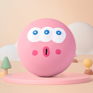 Yeni Sınır Ötesi Evcil Hayvan Karikatür Büyük Gözlü Köpek Ses Çıkaran Lateks Isırmaya Dayanıklı Diş Kaşıma Oyuncağı Fabrika Satışı - Product Image 6