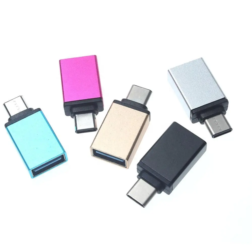 도매 usb 3.1 유형 c 남성 USB 3.0 여성 OTG 어댑터 변환기 전화