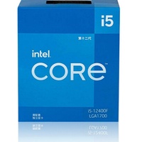Nouveau processeur de bureau Intel Core i5-12400F 6 cœurs 12 threads 4,4 GHz LGA 1700 - Vente Flash