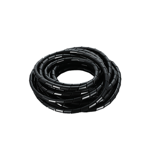 나선형 와이어 감싸기 케이블 보호 PE 케이블 슬리브 6mm 직경 나선형 감싸기 밴드 검정 흰색 나일론 소재 - Product Image 6