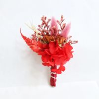 Bouquet de fleurs séchées préservées style bohème, mini décoration éternelle faite à la main pour mariage, fête des Mères, cadeau pour enfant, anniversaire - Vente directe usine
