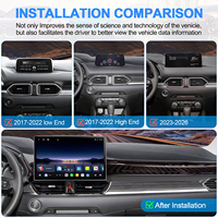Navihua untuk Mazda CX-5 2017-2026 Upgrade Mobil 13.1 Inch Radio Mobil Android Multimedia Carplay DSP Auto Stereo Head Unit Autostereo