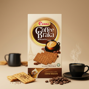 บิสกิตกาแฟกรอบ 150 กรัม ลิบรา เวียดนาม คุณภาพสูง ขายส่ง รับผลิตแบบ OEM ODM มีตัวอย่างฟรี - Product Image 6