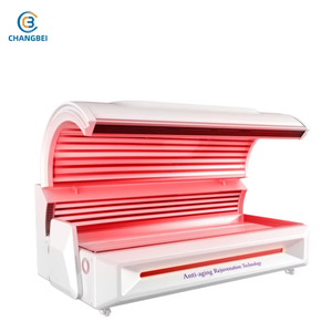 Changbei Professional Commercial Red Light <strong>Solarium</strong> Bed High Efficiency Full Body Tanning Device - Product Image 6