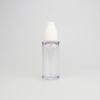 30ml 50ml 60ml 100ml 120ml 150ml bouteille vide en plastique cosmétique Pet flacon rond parfum brume pompe vaporisateur