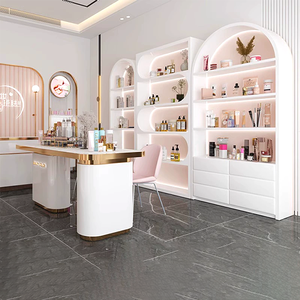 Белая витрина для магазина, со светодиодной подсветкой - Product Image 3