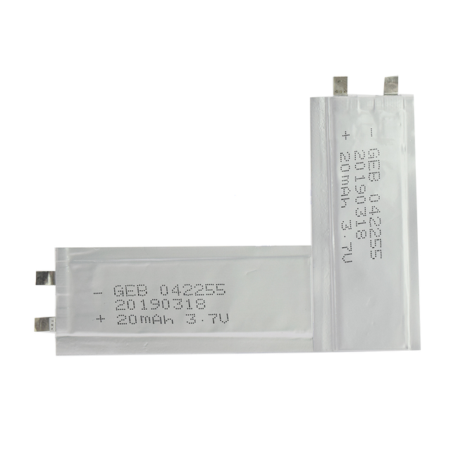 042255 Super Ultra  Thin Lipo Battery  0.4mm Thickness Lithium Polymer 3.7v 25mah Rechargeable 042255 Lipo Battery for E-card