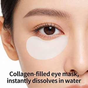 Y315 コラーゲンフィリングパッチ クレセント型 水に接触すると素早く溶解する コットンパッド アイマスク パッチシート素材 - Product Image 3