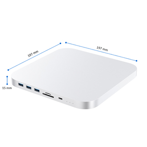 Hub pour Mac <span class=keywords><strong>Mini</strong></span> M1/M2 2024 avec boîtier SSD M.2 10 Gbps HDMI 4K60HZ <span class=keywords><strong>DP</strong></span> Double Emplacement - Product Image 5