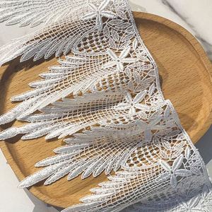 Tela de Encaje de Algodón Elástico Ecológico a Precio de Fábrica, Bordado, Falda Lolita para Mujer, Cortinas, Bolsos, Hilo Fino, Borde Único - Product Image 4