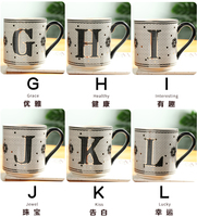 Bureau fête des mères fête des pères lettre de noël personnalisé personnalisé exclusif tasse en céramique tasse à café décoration de la maison