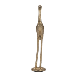 Scultura di gru in metallo, elegante ornamento decorativo per la casa, il bagno, l'ufficio e il soggiorno. - Product Image 3