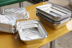 एल्यूमीनियम खाद्य ट्रे मुद्रांकन मशीन प्रगतिशील डाई स्टाम्पिंग प्रेस पन्नी कंटेनरों के लिए - Product Image 6