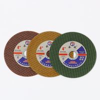 Disque de coupe 4 pouces 107x1.2x16mm, roue en résine WA46, grain max 15200 tr/min, tranchant et durable pour l'acier inoxydable et la fonte