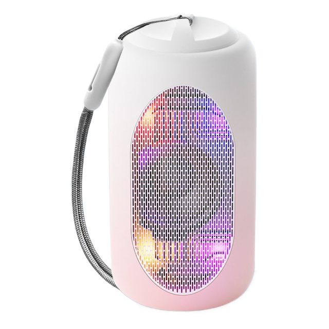 Stylish Design Gradient Color Beach Outdoor Long Playtime Bass Boost Loud Sound Rugged Wireless Speaker