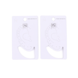 X-shaped Clip-on <b>Earrings</b> Stainless Steel 6mm Minimalist Unisex Everyday Wear Zircon Fine Jewelry - Product Image 2