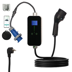 Cargador Portátil para Vehículos Eléctricos de 7kW Tipo 2 Monofásico AC1638(E2) - Product Image 1