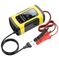 Chargeur de réparation à impulsions pour moto et voiture 12V 5A avec écran LCD