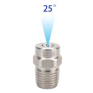 Boquilla mecánica Mingou de 1/4 de pulgada con cabezal de ventilador de acero inoxidable para lavado de autos - Product Image 5