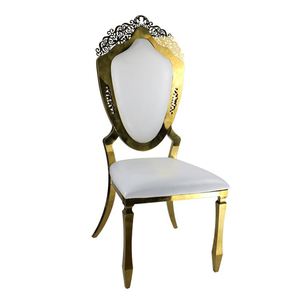 Sillas moderno Mini de Hqh Venta caliente suave de cuero Metal Marina acolchado apilable de oración <span class=keywords><strong>en</strong></span> el Hotel de lujo silla - Product Image 5