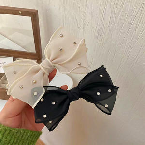 <span class=keywords><strong>Barrette</strong></span> pour femmes fille strass cristal <span class=keywords><strong>perle</strong></span> grande pince à cheveux épingle à cheveux nœud géométrique fleur tête accessoires vente en gros - Product Image 2