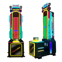King of Hammer pour testeur de force, machine de jeu d'arcade de frappe au marteau en bois, jeu de rédemption de tickets pour centres de jeux