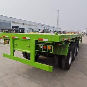 <span class=keywords><strong>Remolque</strong></span> Chengda Nuevo de 2, 3 y 4 Ejes, 40 y 45 Pies, 40 y 60 Toneladas, <span class=keywords><strong>Remolque</strong></span> de Plataforma Plana, <span class=keywords><strong>Remolque</strong></span> Portacontenedores - Product Image 2