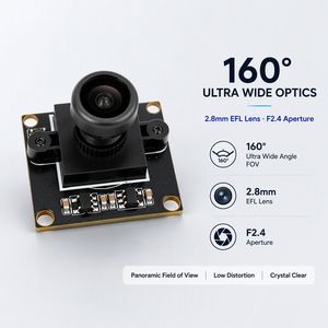 Módulo de Cámara Industrial MIPI con Obturador Global OG02B10 de 2MP, 1080P, 60fps, Píxel de 3μm, 160 °   Placa de Lentes para Visión Artificial AOI - Product Image 1