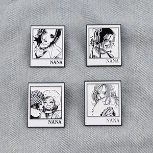 Sming Pins <span class=keywords><strong>Nana</strong></span> esmalte broche aleación personalizada Anime chica solapa Pin Manga japonesa ropa mochila joyería accesorios Pin - Product Image 3