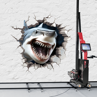 TCP1000 Imprimante à jet d'encre UV à mur vertical 3D mise à niveau Imprimante industrielle automatique 10 ans de protection solaire sans décoloration