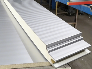 Panel Sándwich Aislado de Poliuretano con Bajo Costo de Mantenimiento, <span class=keywords><strong>Precio</strong></span> por Metro Cuadrado - Product Image 3