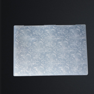 Cartelle goffratura in plastica modello in rilievo per decorazione Album fai da te carta di compleanno carta Making - Product Image 4