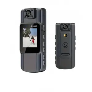 Câmera de visão noturna infravermelha com clipe traseiro portátil WiFi 4K HD, gravador para ciclismo e motorista de bicicleta