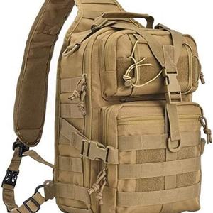 Sac de poitrine tactique pour homme en plein air, sac messager imperméable en Oxford, sac de poitrine de randonnée, sac de poitrine tactique Molle, sac à bandoulière - Product Image 2