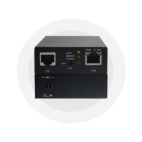 Extensor PoE RJ45 para CCTV en Ascensores, Transmisión de Larga Distancia de 500M, Repetidor PoE Plug & Play para Cámara IP