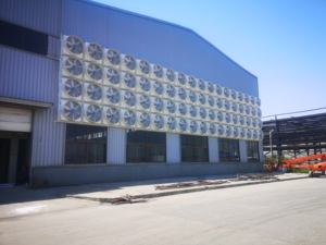 146cm nouveau ventilateur d'extraction de Ventilation industrielle de haute qualité grande taille haut Volume <span class=keywords><strong>50</strong></span> pouces ventilateur mural d'usine extracteur de poussière de chaleur - Product Image 6