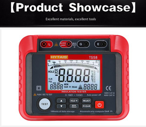 Hytais kỹ thuật số điện áp cách điện kháng <span class=keywords><strong>Tester</strong></span> 250V-1000V kỹ thuật số cách điện kháng <span class=keywords><strong>Tester</strong></span> megohm - Product Image 3