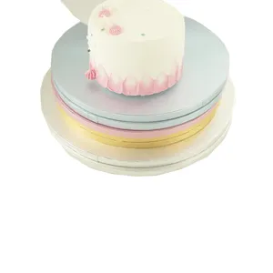 卸売カスタムケーキリングボード68 1012インチケーキ底段ボール丸いケーキバケツ人気