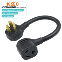 Câble d'extension robuste NEMA 10-30, adaptateur 3 broches 30A 250V / Câble d'alimentation de remplacement / Pour prise de sèche-linge vintage