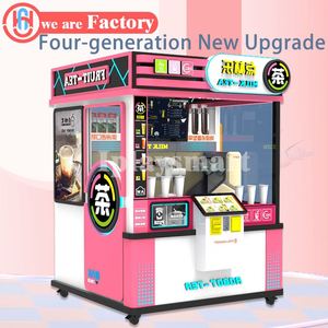 Máquina Expendedora Automática de Té con Leche y Café Inteligente, Modelo 2022, con Pantalla Táctil de 22 Pulgadas, Capacidad para 150-200, Gestión Basada en la Nube - Product Image 2
