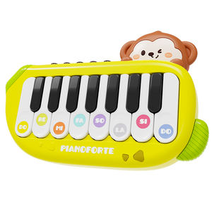 XST Nouveau <span class=keywords><strong>piano</strong></span> de poche éducatif pour bébé, clavier de dessin animé pour filles débutantes, jouet musical électronique miniature en plastique certifié ASTM - Product Image 2