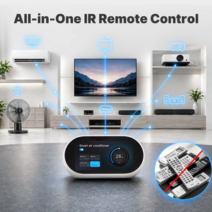 แผงควบคุมบ้านอัจฉริยะ Glomarket ขนาด 5 นิ้ว Tuya WiFi พร้อม Zigbee Gateway Mesh IR รองรับ Alexa Voice Intercom หน้าจอสัมผัส ขายส่งแบบ OEM - Product Image 4