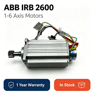 Moteur servo <span class=keywords><strong>Abb</strong></span> <span class=keywords><strong>IRB</strong></span> <span class=keywords><strong>2600</strong></span> 1-6 axes, série 3HAC, moteur AC rotatif avec pignon, pièces détachées de robot neuves d'origine, en stock - Product Image 2